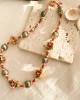 Pearl Coral Gold Necklace