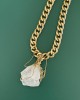 Calcite Gold Chain Necklace