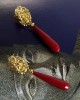 Red Lion Earrings