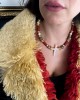 Pearl Agath Coral Necklace