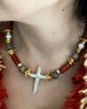 Pearl Agath Coral Necklace